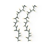 Guirnalda led compact multifunción 750 leds oro suave con cable verde exterior 16 m