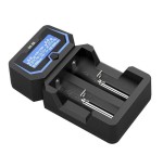 Cargador de baterías xtar x2 cylinder para baterías li-ion 18650