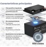 Extralink akumulator battery accumulator 12v 40ah - batterie - 40.000 mah sealed lead acid (vrla) 13.5 v 12 ah