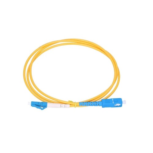 Extralink cable fibra óptica sm lc/upc-sc/upc g.652d simplex 3.0mm 2m