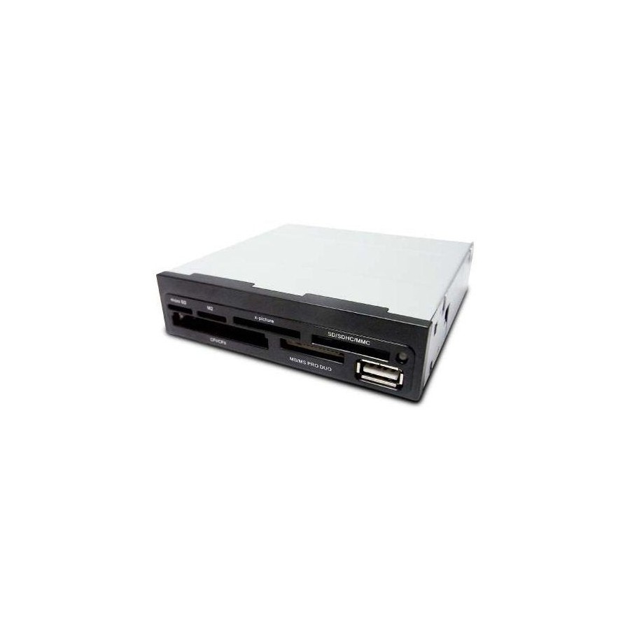 Lector de tarjetas interno coolbox cr-400 +usb2.0 frontal (45)
