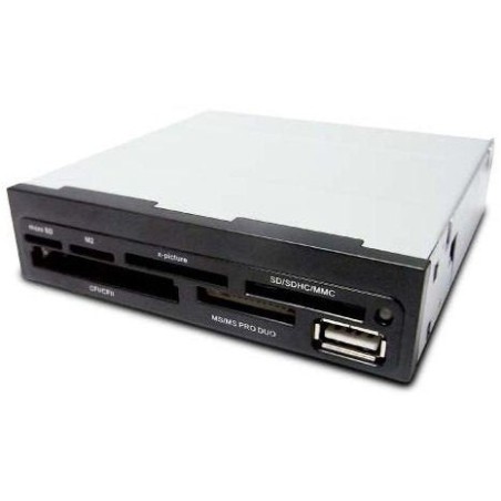 Lector de tarjetas interno coolbox cr-400 +usb2.0 frontal (45)