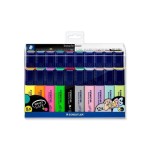 Staedtler textsurfer classic 364 pack de 20 marcadores fluorescentes - punta biselada 1 - 5mm aprox - secado rapido -