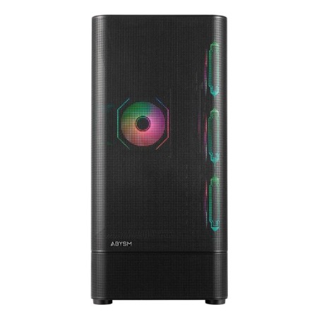 Caja pc abysm danube sava h500 ii torre atx, itx, micro atx - lateral de cristal templado - 3.5" y 2.5" - usb-a, usb-c y