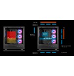 Caja pc abysm danube sava h500 ii torre atx, itx, micro atx - lateral de cristal templado - 3.5" y 2.5" - usb-a, usb-c y