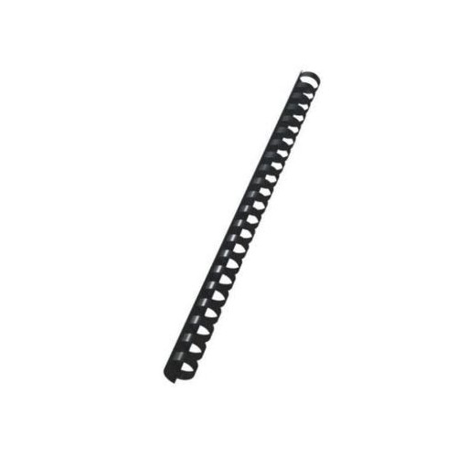 Fellowes pack de 100 canutillos de plastico 12mm - hasta 80 hojas - facil de utilizar y flexible - alta calidad - color