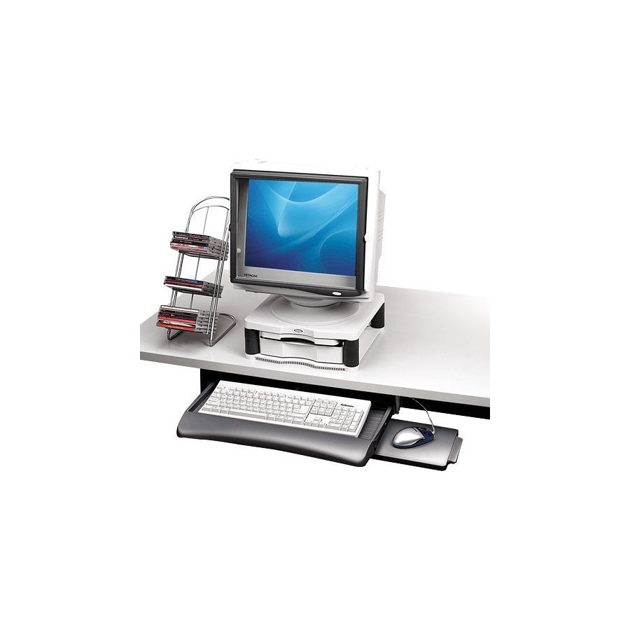 Bandeja teclado manager grafito fellowes  93804, 558 mm, 302 mm, 52 mm,