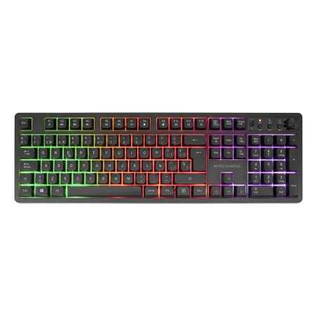 Pack gaming mars gaming mcpwx teclado inalámbrico + ratón inalámbrico + alfombrilla