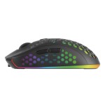 Pack gaming mars gaming mcpwx teclado inalámbrico + ratón inalámbrico + alfombrilla