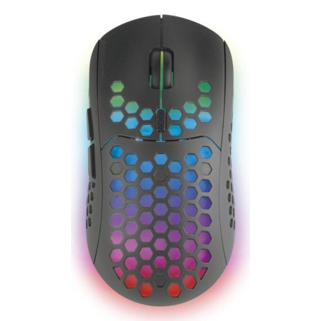 Pack gaming mars gaming mcpwx teclado inalámbrico + ratón inalámbrico + alfombrilla