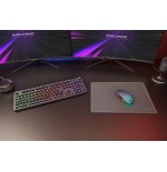 Pack gaming mars gaming mcpwx teclado inalámbrico + ratón inalámbrico + alfombrilla