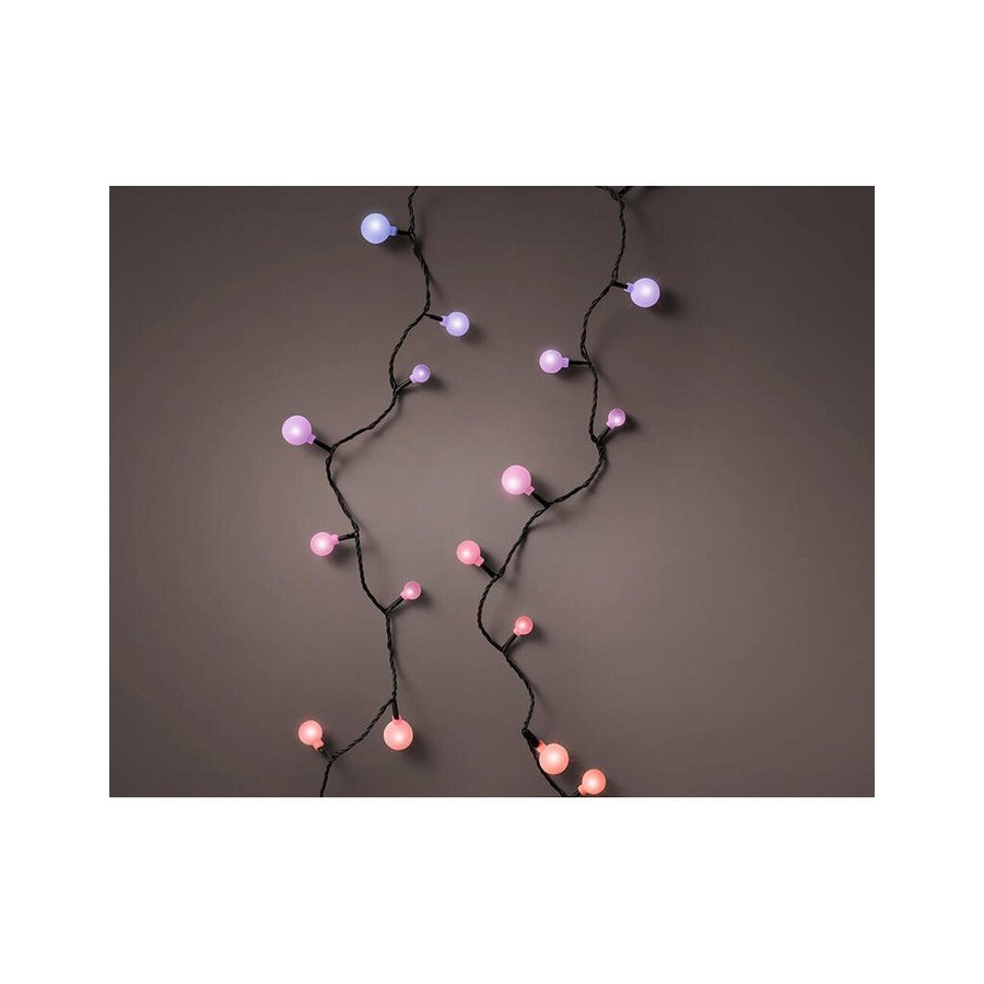Guirnalda led multicolor exterior 120 leds 9 m