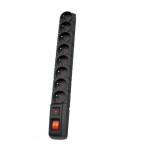 Acar s8 negro 8 salidas ac 230 v 5m