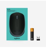 Logitech m171 ratón inalámbrico negro 910-004424