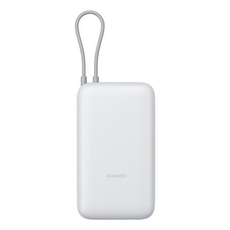 Xiaomi power bank 20000mah 22.5w with integrated type-c cable light gray eu bhr9738gl