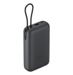 Xiaomi power bank 20000mah 22.5w with integrated type-c cable dark gray eu bhr9740gl