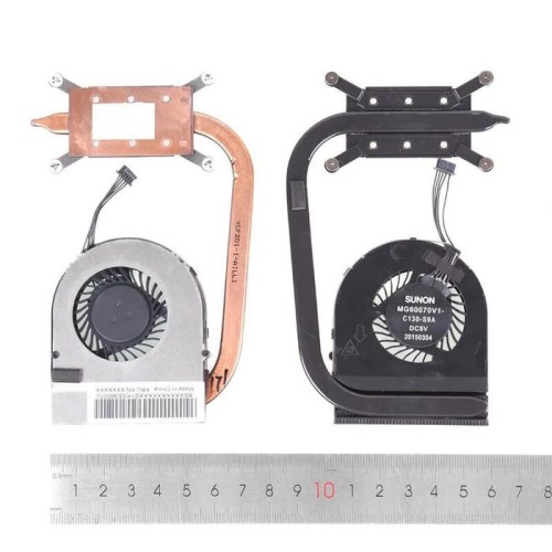 Ventilador con disipador para portátil lenovo thinkpad l560 l570
