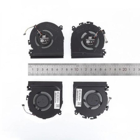 Ventiladores cpu + gpu para portátil hp spectre x360 15 ch 15 ch011dx