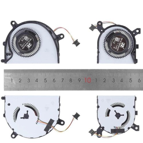 Ventiladores cpu + gpu para portátil lenovo air 13ikb pro 710s 13isk