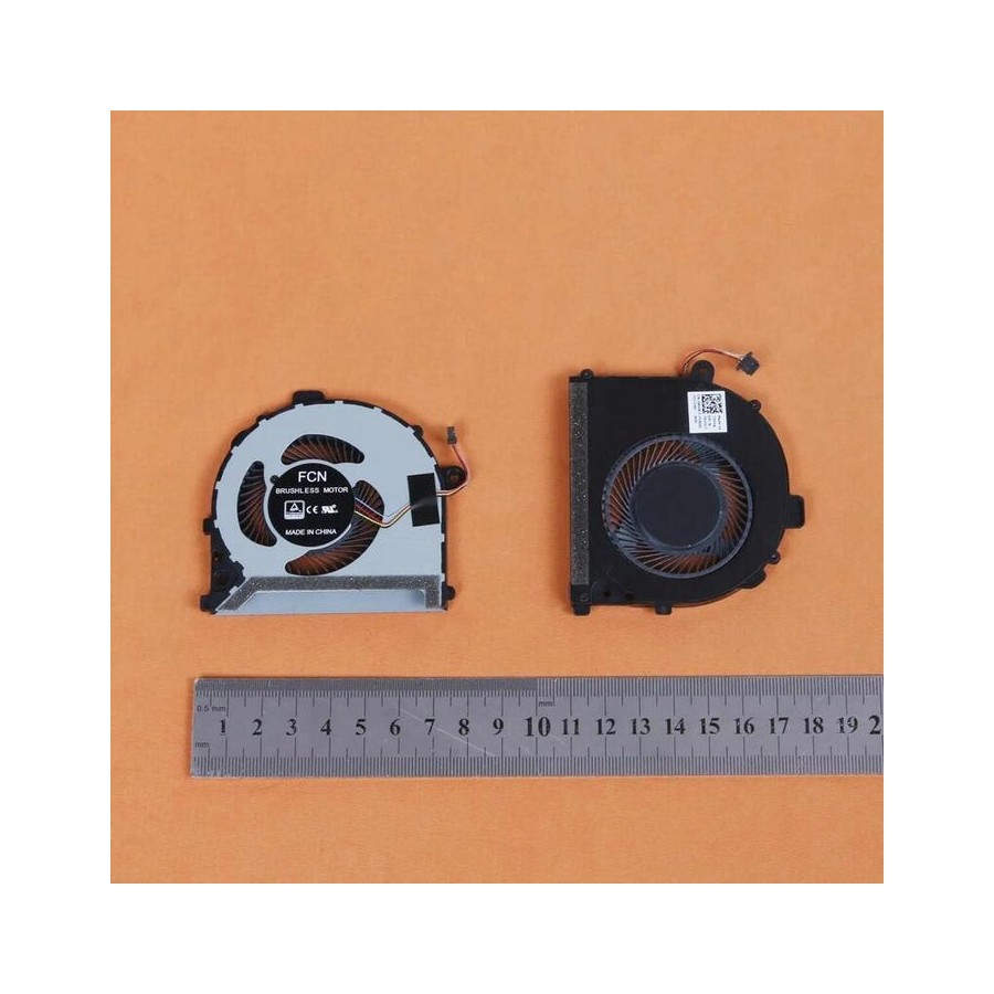 Ventilador cpu para portátil dell vostro 13 5000 13 5370 0rv0cy