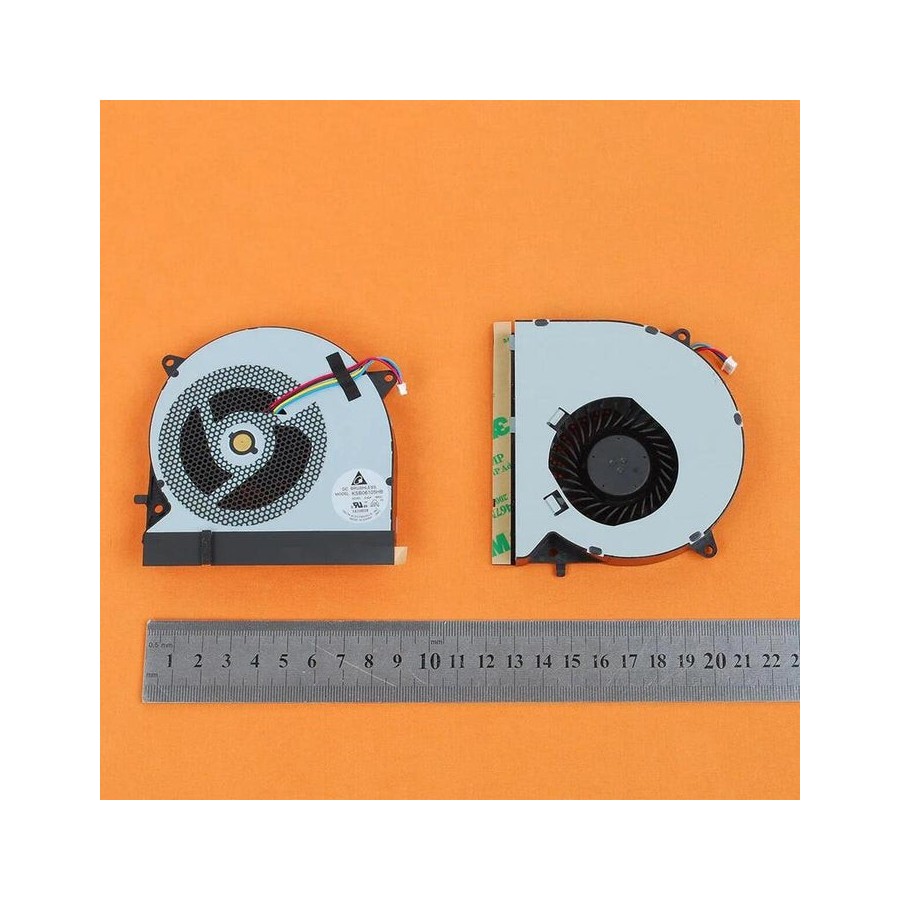 Ventilador gpu para portátil asus g55 g55vw g75 g75vw g75vx g75v
