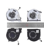 Ventiladores cpu + gpu para portátil hp envy x360 15 ds dr tpn w142 w143