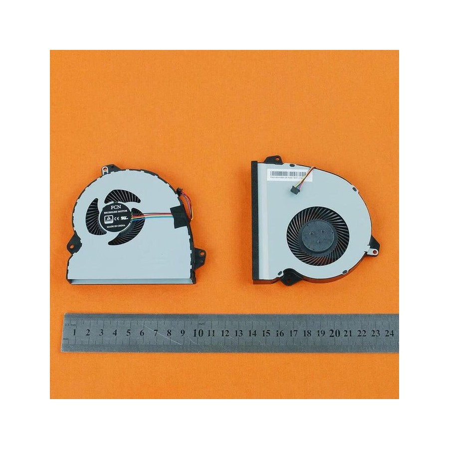 Ventilador para portátil asus rog strix gl553v gl553ve gl553vd gl553vw zx53 zx53v zx53vd zx53ve zx53vw