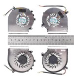 Ventiladores cpu + gpu para portátil msi ge62vr ge72vr 4 pines versión 2