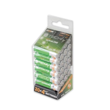Techly lr03 aaa 1.5v batería de un solo uso alcalino