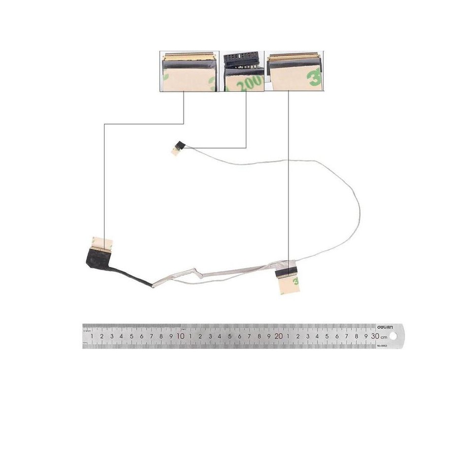 Cable flex para portátil hp envy 13 d tpn c120 30 pines