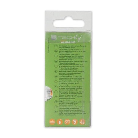 Techly lr03 aaa 1.5v batería de un solo uso alcalino
