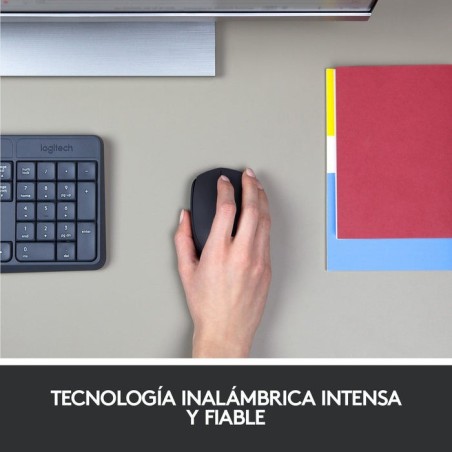 Logitech m171 ratón inalámbrico negro 910-004424