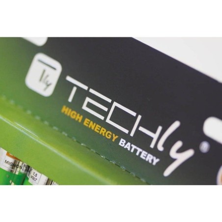 Techly lr03 aaa 1.5v batería de un solo uso alcalino
