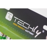 Techly lr03 aaa 1.5v batería de un solo uso alcalino