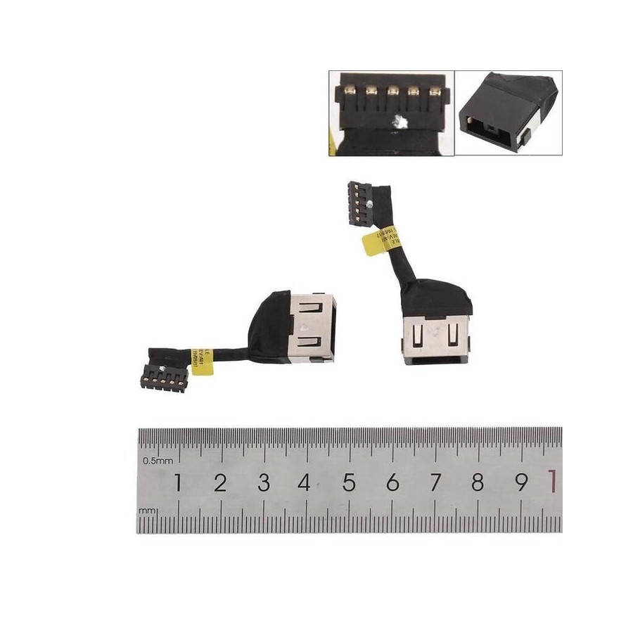 Conector dc jack para portátil lenovo v330 15ikb