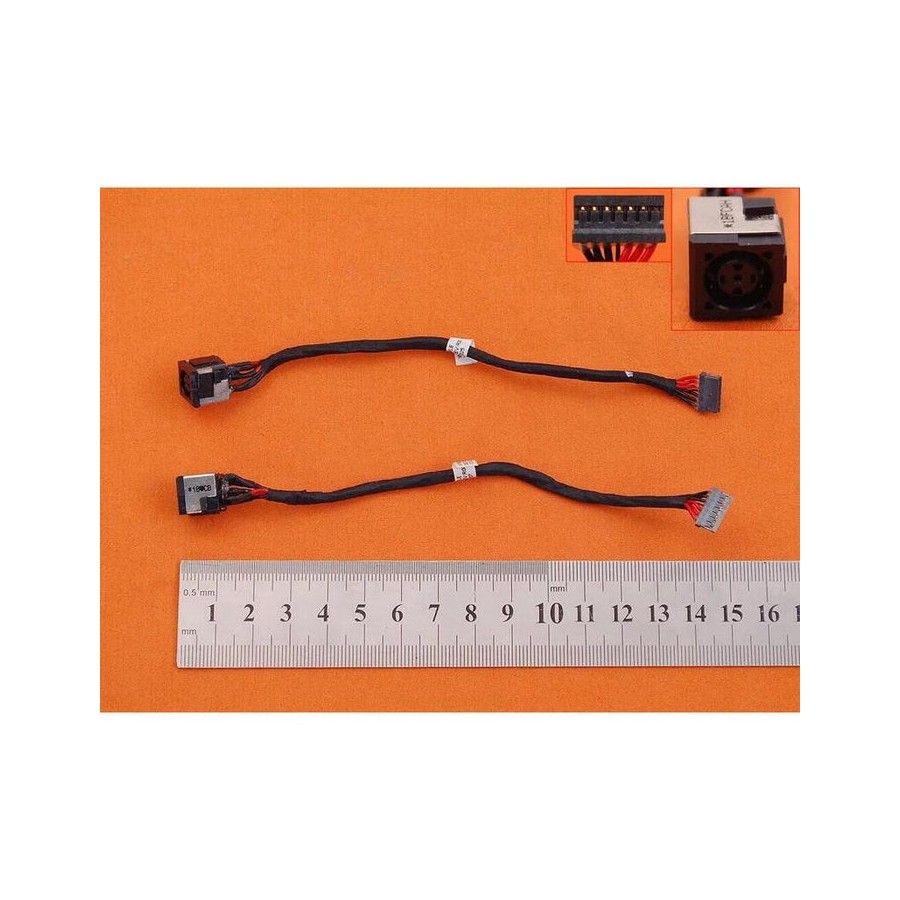 Conector dc jack para portátil hp elitebook 8560w 8570w w156 series