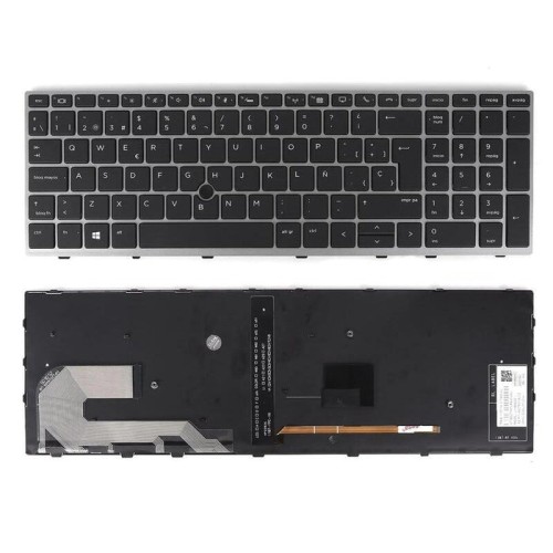 Teclado retroiluminado para portátil hp elitebook 850 g5 850 g6