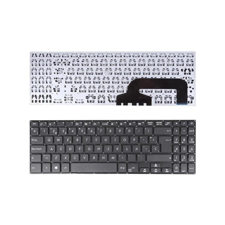 Teclado para portátil asus x507 x507ma x507u x507ua x507ub a507 a507ma negro