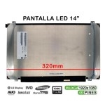 Pantalla led de 14" para portátil b140hak01.0