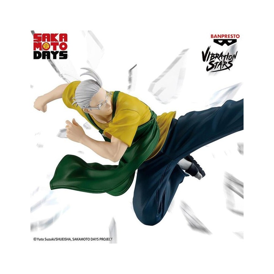 Figura banpresto sakamoto days vibration stars sakamoto taro ii 17cm
