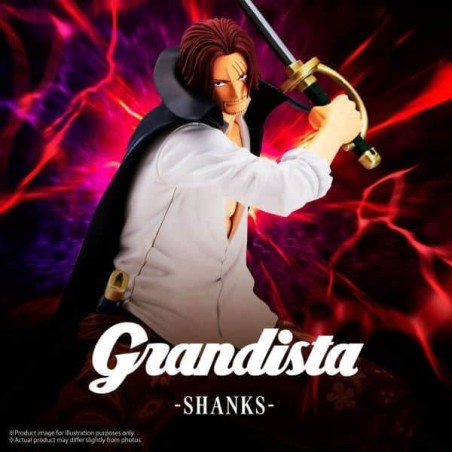 Figura banpresto one piece grandista shanks 22cm