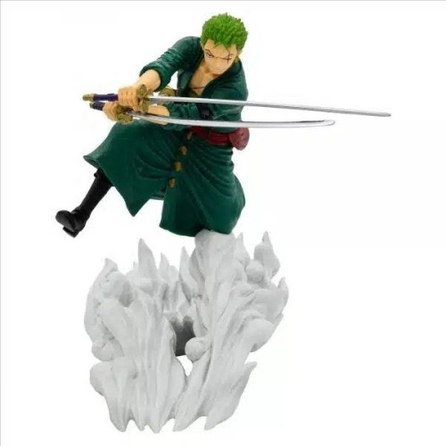Figura banpresto one piece senkozekkei roronoa zoro egghead ver. 15cm