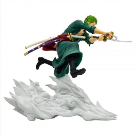 Figura banpresto one piece senkozekkei roronoa zoro egghead ver. 15cm