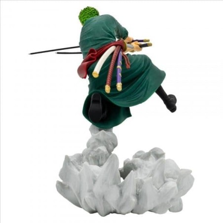 Figura banpresto one piece senkozekkei roronoa zoro egghead ver. 15cm