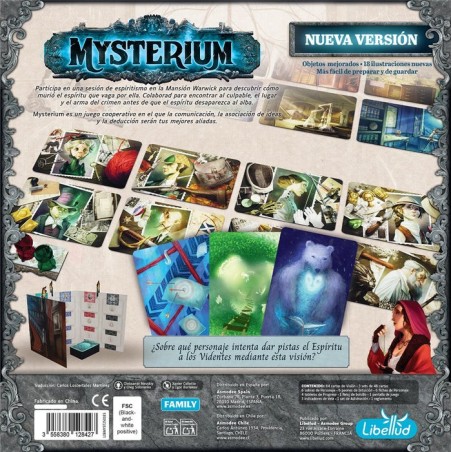 Juego de mesa mysterium