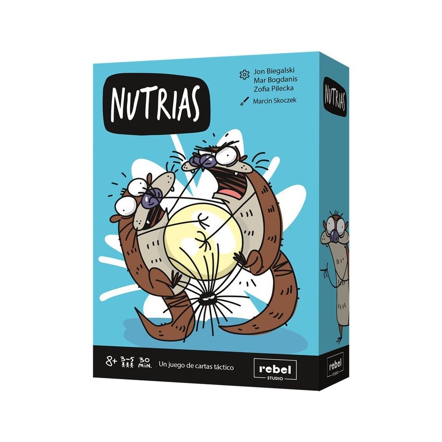 Juego de mesa nutrias