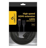 Gembird cable hdmi v2.0 (alargo) 4.50m m/h ethernet ccs negro (60)