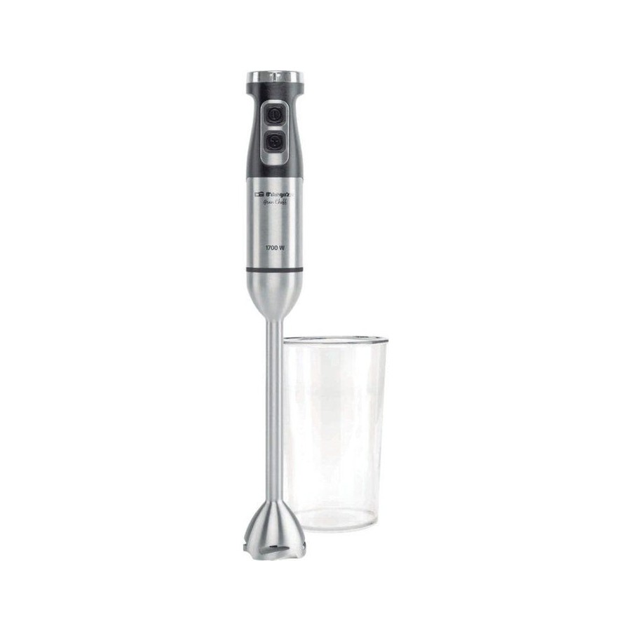 Batidora de mano orbegozo bt 6017 xl 1700w velocidad ajustable