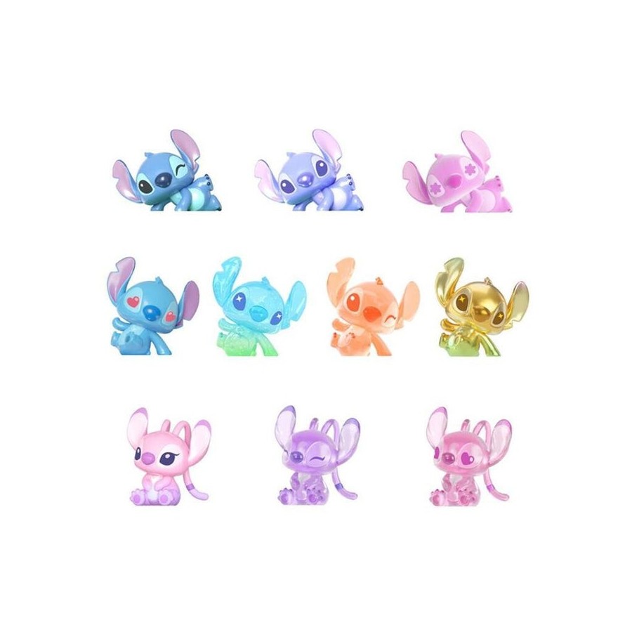Figura mistery bag enesco disney stitch y angel 1 unidad aleatoria