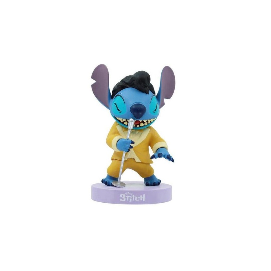 Figura enesco disney stitch elvis traje dorado